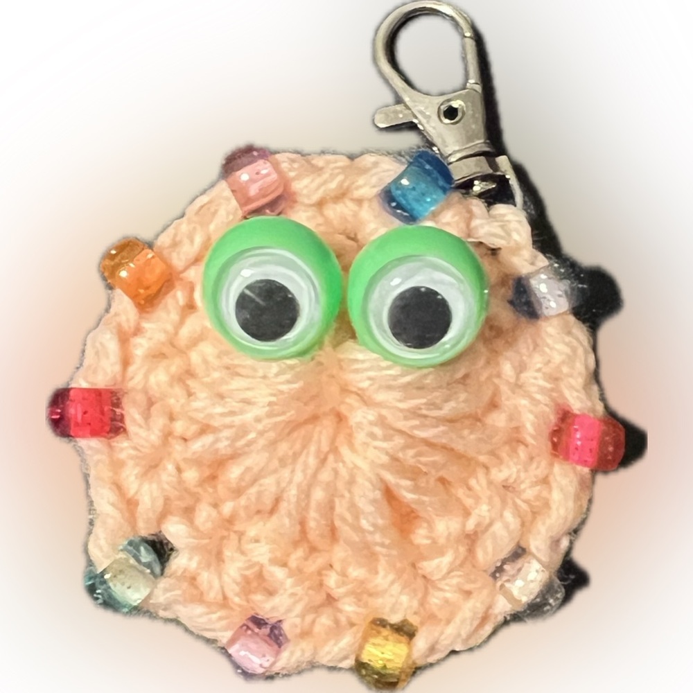 New 10 PC Set Fidget Friend Lobster Clasp Bookbag Luggage Keychain Purse Charm